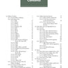 The table of contents for "ERMA: Erfurter Maschinenfabrik, 1924–2003, Vol. 3" by Schiffer Publishing, Ltd. lists sections on military products like MP40 submachine guns, panzer parts, targeting devices, and features the ERMA logo at the top center.