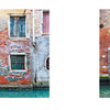 Doors of Venice" by Schiffer Publishing, Ltd. features evocative photos of weathered brick buildings and striking Venetian doors reflected in canal waters, capturing the captivating essence of historic Venice.
