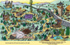 Maze Play by Schiffer Publishing, Ltd. features a vibrant map of Fairy-Tale Land—filled with castles, forests, and a giant beanstalk—creating an engaging interactive maze book that encourages critical thinking and sparks kids’ imaginations.