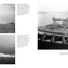 Schiffer Publishing, Ltd.'s "USS Arizona (BB-39)" is a photographic guide with three black-and-white images of U.S. Navy battleships, including an aerial view of the USS Arizona near Pearl Harbor, city and mountains visible in the background.