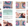 Granny Square Style by Schiffer Publishing, Ltd. offers a step-by-step photo guide to crocheting and joining granny squares with raised flower centers using beginner techniques, close-up hand shots, and detailed images of stitching.