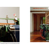 On the left, a person operates vintage equipment; on the right, another inspects a running welter machine—capturing the spirit of White Oak Mills and classic American denim, as featured in "American Denim" by Schiffer Publishing, Ltd.