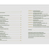 Table of contents from "The Israeli Armored Corps" by Schiffer Publishing, Ltd., listing chapters on IDF tank history with page numbers in orange and chapter titles in grey on a white background.
