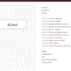 The table of contents for "For the Unremembered" by Schiffer Publishing, Ltd. features centered “contents” in a white box, chapter titles with page numbers to the right, and a background of repeating names honoring Cape Cod’s enslaved history.