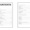 Two pages from "Ghosts and Eerie Legends of Chester County, Pennsylvania" by Schiffer Publishing, Ltd. display the table of contents, listing chapters and page numbers on haunted inns, battlefields, villages, Pennhurst, and local ghost stories.