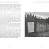 A black-and-white photo from "Ghosts and Eerie Legends of Chester County, Pennsylvania" by Schiffer Publishing, Ltd. shows a graveyard with a stone wall, a memorial headstone, bare trees, and a field, evoking Chester County's haunted past.