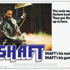 The Art of Classic Crime and Mystery Movies by Schiffer Publishing, Ltd. features iconic posters like Shaft’s, with a leather-jacketed man holding a gun beside the bold tagline: The mob wanted Harlem back. They got Shaft... up to here. SHAFT’s his name. SHAFT’s his game.