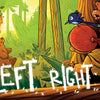 A child wearing a red beanie gazes at forest animals on the cover of Schiffer Publishing, Ltd.’s My Left and Right Book—an interactive book designed to help kids learn their left from their right.