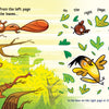In Schiffer Publishing, Ltd.'s My Left and Right Book, a bear and squirrel sit on a windy tree as leaves and birds blow across the pages from left to right, helping children learn directions in this interactive story.