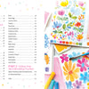 Creative Sketchbook Magic by Schiffer Publishing, Ltd. is ideal for beginners or anyone seeking daily art prompts, featuring flower designs and paintbrush motifs to spark creativity in every art lesson.