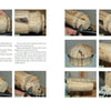 Green Wood Turning by Schiffer Publishing, Ltd. is a visual guide for wood lathe beginners, showing step-by-step how to shape, hollow, and fit a lid on a vessel with detailed photos, instructional text, and figure numbers.
