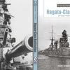 The book "Nagato-Class Battleships" from Schiffer Publishing, Ltd. features a black-and-white cover photo of a Nagato-class battleship at sea with its prominent guns clearly visible.