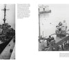 Two black-and-white photos of naval ships: Left, a Treasury class warship at a pier; right, sailors and civilians on the US Coast Guard Cutter 37 deck with mounted guns and the American flag. Brand: Schiffer Publishing, Ltd.