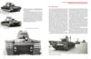 Armored Forces of Russia and the Soviet Union by Schiffer Publishing, Ltd. features black-and-white photos of Soviet tanks like the KV-1 and T-34, plus WWII text on the KV-1’s design; side and front views include shots with soldiers on roads.