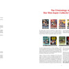 A two-page spread in Schiffer Publishing's Star Wars Super Collector's Wish Book, Vol. 1, 2nd Edition displays a grid of nine book covers and intro text on the history and collector value of key Star Wars collectibles.