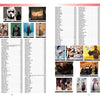 A two-page spread from the Star Wars Super Collector's Wish Book, Vol. 1, 2nd Edition by Schiffer Publishing, Ltd. lists autograph prices and names, with small celebrity photos in costume or signing along the right page's margins.