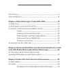 Table of contents page for "Oskar Dirlewanger" by Schiffer Publishing, Ltd., listing chapters on his life, Waffen-SS career, WWII involvement, and role as a Nazi war criminal, with detailed topics and page numbers.