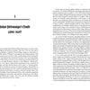 A Schiffer Publishing, Ltd. book titled "Oskar Dirlewanger" features open pages: the left explores Dirlewanger’s early years (1895–1939), while the right delves into Germany’s postwar era and growing nationalism.
