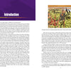 Two pages from "Seven Decades of Deep Purple" by Schiffer Publishing, Ltd.: Left—heading “Introduction” and text. Right—a paragraph with a color photo of a smiling man in a lush garden, captioned about Deep Purple at Massey Hall.