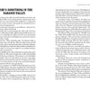 A two-page book spread from Morbid Kuriosity's by Schiffer Publishing, Ltd. details THERE'S SOMETHING IN THE NAHANNI VALLEY, exploring the paranormal legends, mysteries, and natural history of Canada’s Nahanni Valley.