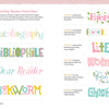 The Bibliophile's Coloring and Lettering Book by Schiffer Publishing, Ltd. offers creative lettering lessons and book-themed coloring pages for a fun and engaging adult activity book experience.