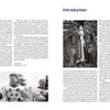 Two pages from Schiffer Publishing, Ltd.'s "Apollo 7 in Photographs": the left page has a foreword and black-and-white photo of the smiling Apollo 7 crew; the right page features an introduction beside a Saturn V rocket in a hangar.