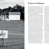 A man paints outdoors on a canvas, facing a large white barn with open doors. Most of the image features the text "Expensive Wallpaper." Product: Robert C. Jackson; Brand: Schiffer Publishing, Ltd.