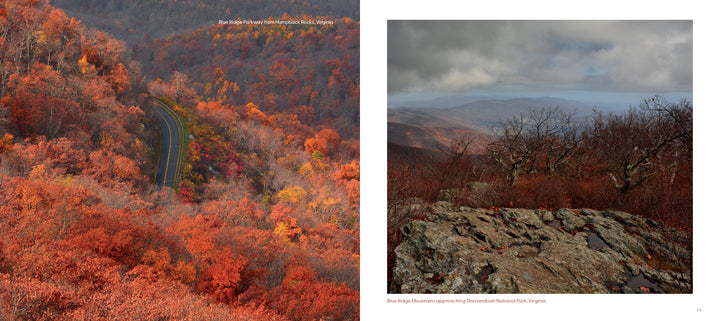 Inspired by Appalachian Trail photography, "The Appalachian Trail" by Schiffer Publishing, Ltd. captures breathtaking mountain landscapes along this iconic route.