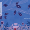 A pink bird soars through dark branches and flowers under a blue sky, evoking woodland magic. The text reads: “When sun’s pink paint blends into inky blue.” The Night Artists by Schiffer Publishing, Ltd. appears on the left.