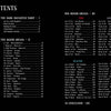 Table of contents for The Dark Daughter Tarot book by Schiffer Publishing, Ltd., featuring sections on the divine feminine in the Major & Minor Arcana, with suit divisions (Fire, Water, Air, Earth) and page numbers for each entry.