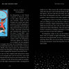 An illustration from The Dark Daughter Tarot by Schiffer Publishing, Ltd. shows Kaahupahau, shark goddess, holding a spear with a shark at her feet, framed by oceanic motifs and waves beneath red rays in this dark feminine tarot deck.