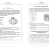 Two recipe pages from *Ukrainian Spiritual Traditions* by Schiffer Publishing, Ltd. show festive bread (braided loaf) and sweet grain pudding (bowl of grain), each with ingredients, instructions, culture notes, and spiritual context.