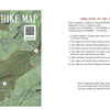 Schiffer Publishing, Ltd.'s "Iconic and Hidden Gems of the Appalachian Trail" features a detailed map of the Gem Hike route with numbered markers, nearby roads, trailhead directions, and step-by-step hiking instructions.