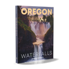 Discover "Oregon Waterfalls" by Schiffer Publishing, Ltd.—a captivating book showcasing stunning waterfalls and winding rivers, ideal for photography enthusiasts and anyone inspired by the natural beauty of Oregon.