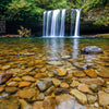 Discover "Oregon Waterfalls" by Schiffer Publishing, Ltd.—a guide to stunning falls set in lush forests, ideal for waterfall photography and unforgettable Oregon adventures.