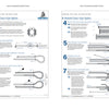 Two instruction pages from the "American Merchant Seaman's Manual, 8th Edition" by Schiffer Publishing, Ltd., show how to make an 8-strand eye splice with diagrams, labeled strands, and step-by-step instructions for merchant mariners.