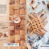 The cover of Bark Craft by Schiffer Publishing, Ltd. displays inspiring birch bark crafts—woven containers, a heart, and a folded star—arranged on a neutral background with coiled bark and descriptive text.