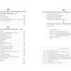 The image displays the table of contents for "Eco-Print" by Schiffer Publishing, Ltd., covering sustainable textile techniques, fabric eco-printing basics, troubleshooting, advanced methods, care tips, appendices, recipes, and bibliography.