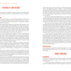 Two pages from "Sasquatches" by Schiffer Publishing, Ltd. explore Sasquatch rationality and behavior, with sections for comments, observations, conclusions, and moral emotions; includes anecdotes and scientific research findings.