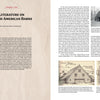 Two pages from "The Historic Dutch American Barns of New Jersey and Southern New York" by Schiffer Publishing, Ltd. show Chapter One with text, decorative elements, and images illustrating vernacular architecture and historic NJ barns.