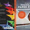 Book cover for Designing for Foundation Paper Piecing by Schiffer Publishing, Ltd. Features a geometric quilted bird on a textured background and highlights mastering quilt design and precision piecing techniques.
