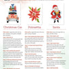 Create festive holiday cards with Watercolor the Easy Way Paint-Your-Own Watercolor Cards Christmas by Schiffer Publishing, Ltd., featuring step-by-step tutorials for painting a car with gifts, poinsettia flower, and Santa Claus.