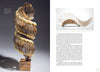 A large, intricate spiral sculpture stands on a wooden base—an inspiring testament to arts entrepreneurship. On the right, two crescent bamboo pieces appear. Below is "Making Good" by Schiffer Publishing, Ltd.