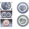 Currier and Ives Dinnerware