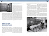 Two pages from "Project Mercury" by Schiffer Publishing, Ltd. feature black-and-white photos of engineers in labs and at chalkboards, with detailed text on early manned spaceflight and the beginnings of the NASA Mercury program.