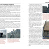 Two pages from the Ro-Ro Handbook by Schiffer Publishing, Ltd. showcase hydraulically operated ramps on Ro-Ro ships, with photos of ramps in action, hydraulic parts, and multiple ramp angles accompanied by detailed captions.