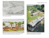 The "Pictorial Guide to RVing" by Schiffer Publishing, Ltd. showcases vintage Airstream trailers at rallies, under Florida palms, and at SC-NC campgrounds—ideal for fans of vintage RV postcards and collecting.