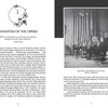 Two-page spread from "Ghosts, Legends, and Lore of the Rockies" by Schiffer Publishing: left page with 1 PHANTOM OF THE OPERA, a Mark Twain quote, and intro; right page shows a vintage photo echoing haunted Rockies tales.