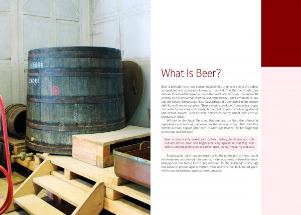 A close-up of a barrel, featured in "Beer Brewing for Everyone" by Schiffer Publishing, Ltd., highlights its essential role in crafting unique beer recipes.