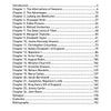 The "CONTENTS" page of "Understanding the Patterns of Your Life" by Schiffer Publishing, Ltd. lists chapters 1–24 on historical figures and themes like personal growth, each with its page number.